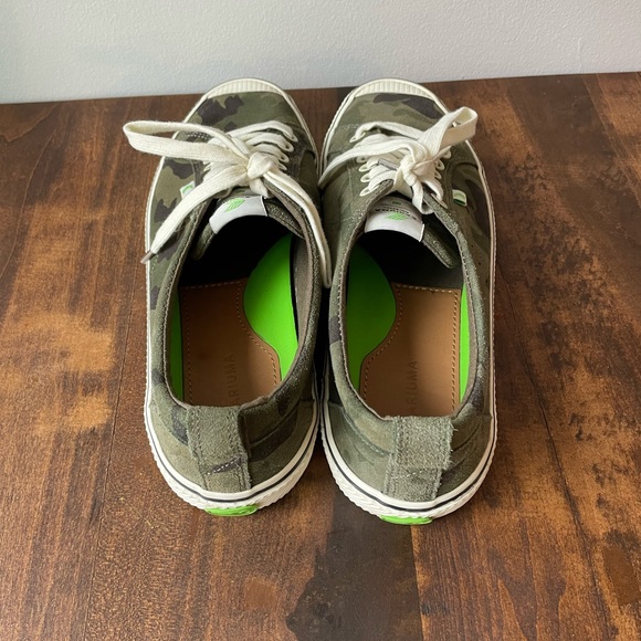 CARIUMA | OCA Low Camo Green Grey Suede Shoe unisex MENS 9 - Picture 4 of 6